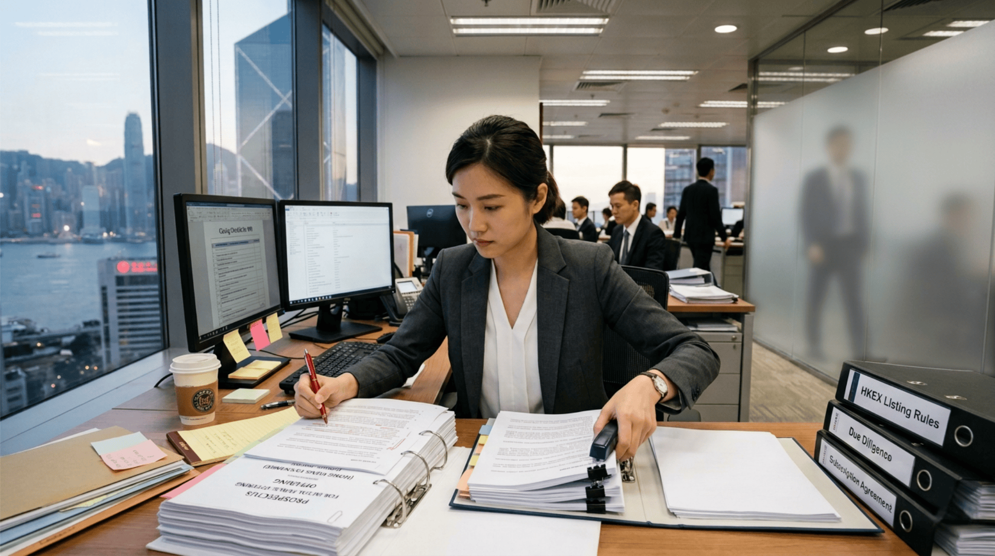LLM-powered IPO document consistency and cross-reference verification