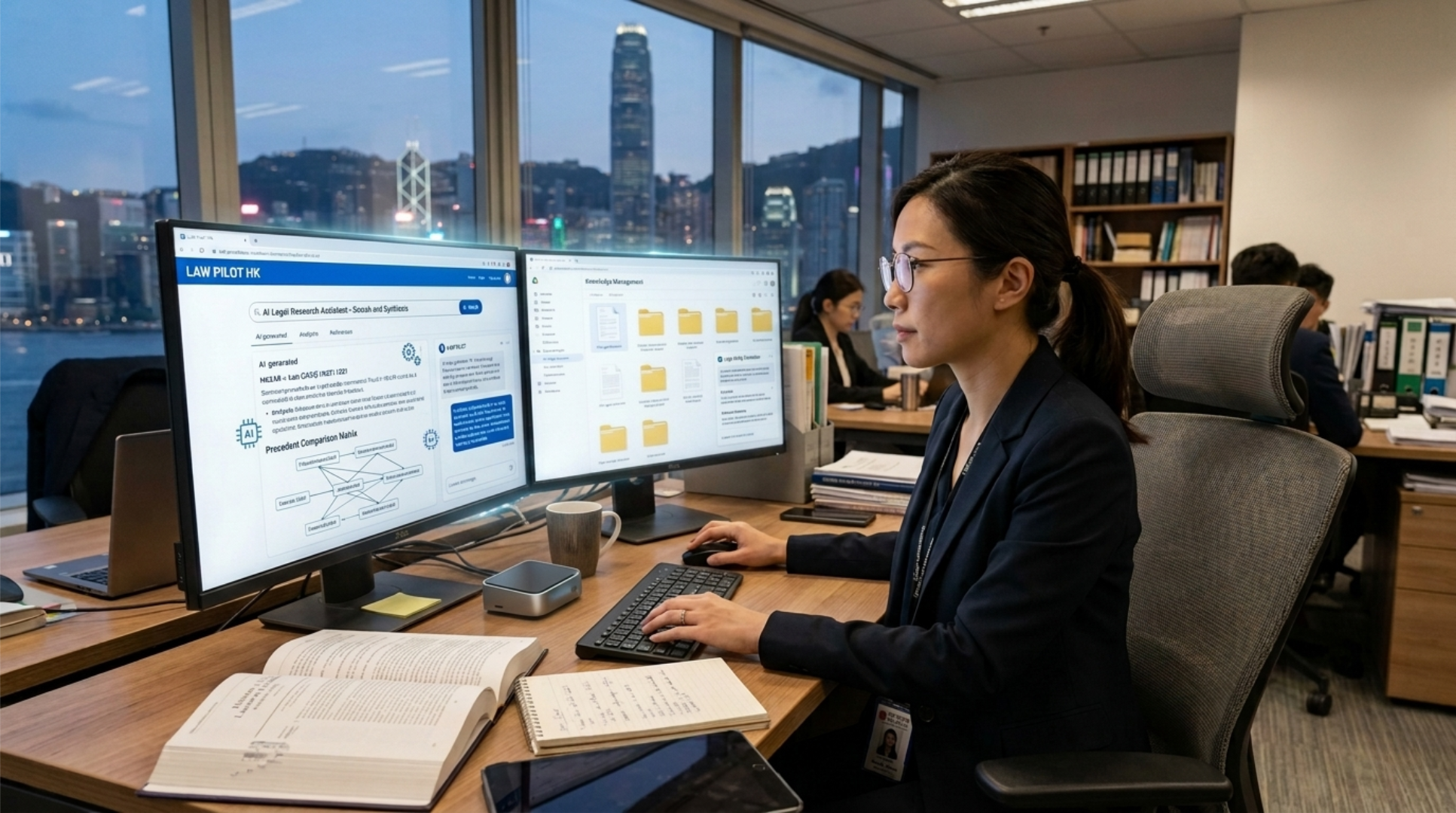 AI legal research workflow with Hong Kong law adaptation and on-premise privacy controls
